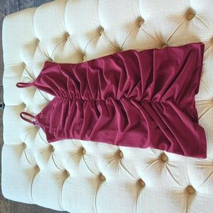 Little Burgundy Dress